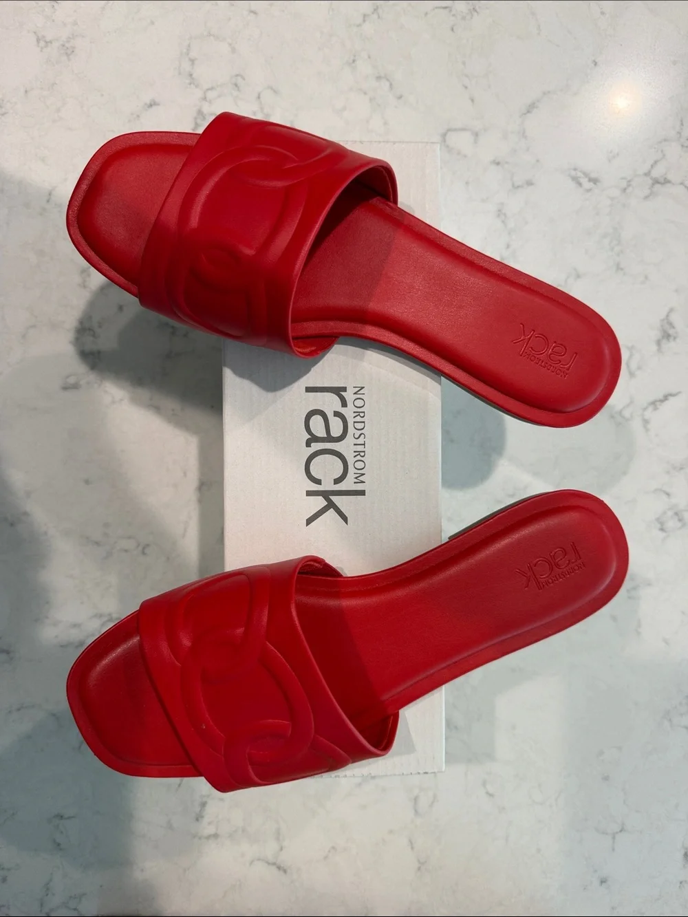 Nordstrom Rack Red Women's Sandals Size 9.5M